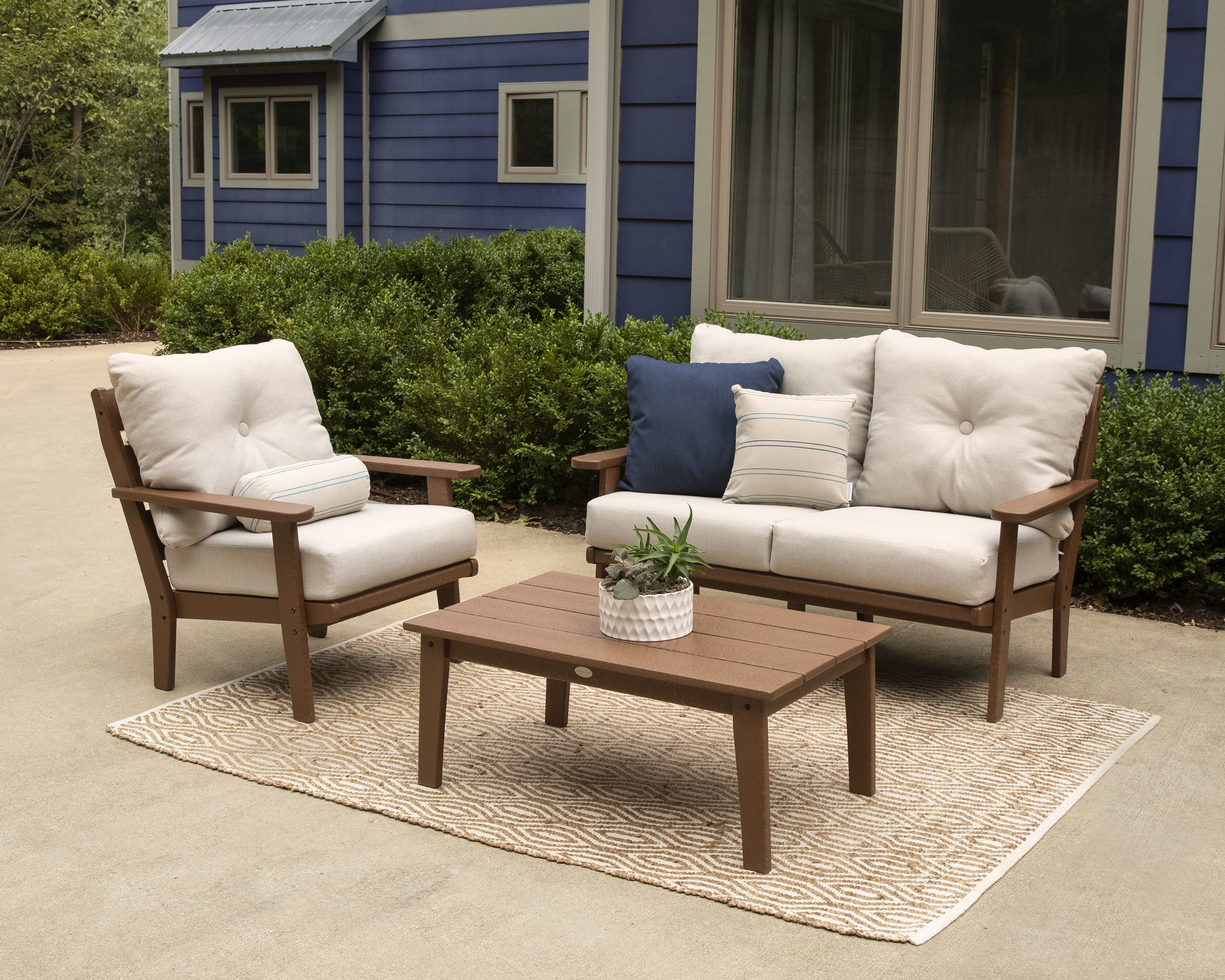 Sofa set Lakeside 3-pieces